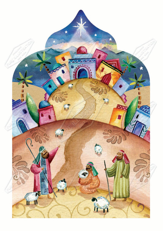 00035956DEV - Deva Evans is represented by Pure Art Licensing Agency - Christmas Greeting Card Design