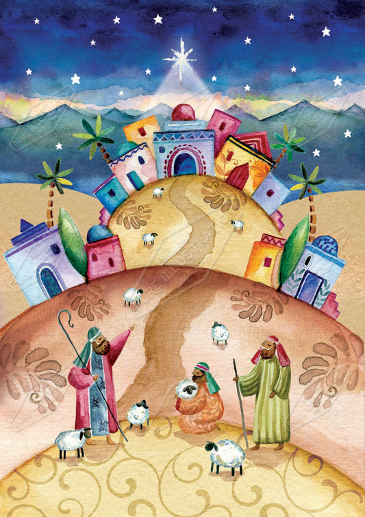 00035956DEVa - Deva Evans is represented by Pure Art Licensing Agency - Christmas Greeting Card Design