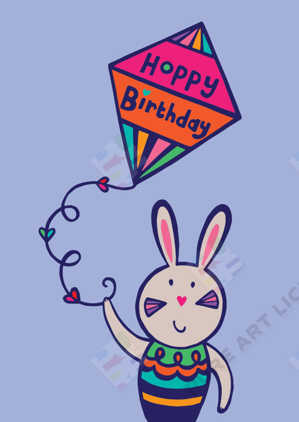 Happy Birthday Card Design - Lucy Appleton is represented by Pure Art Licensing Agency - Greeting Card, Gift & Product Packaging Designs