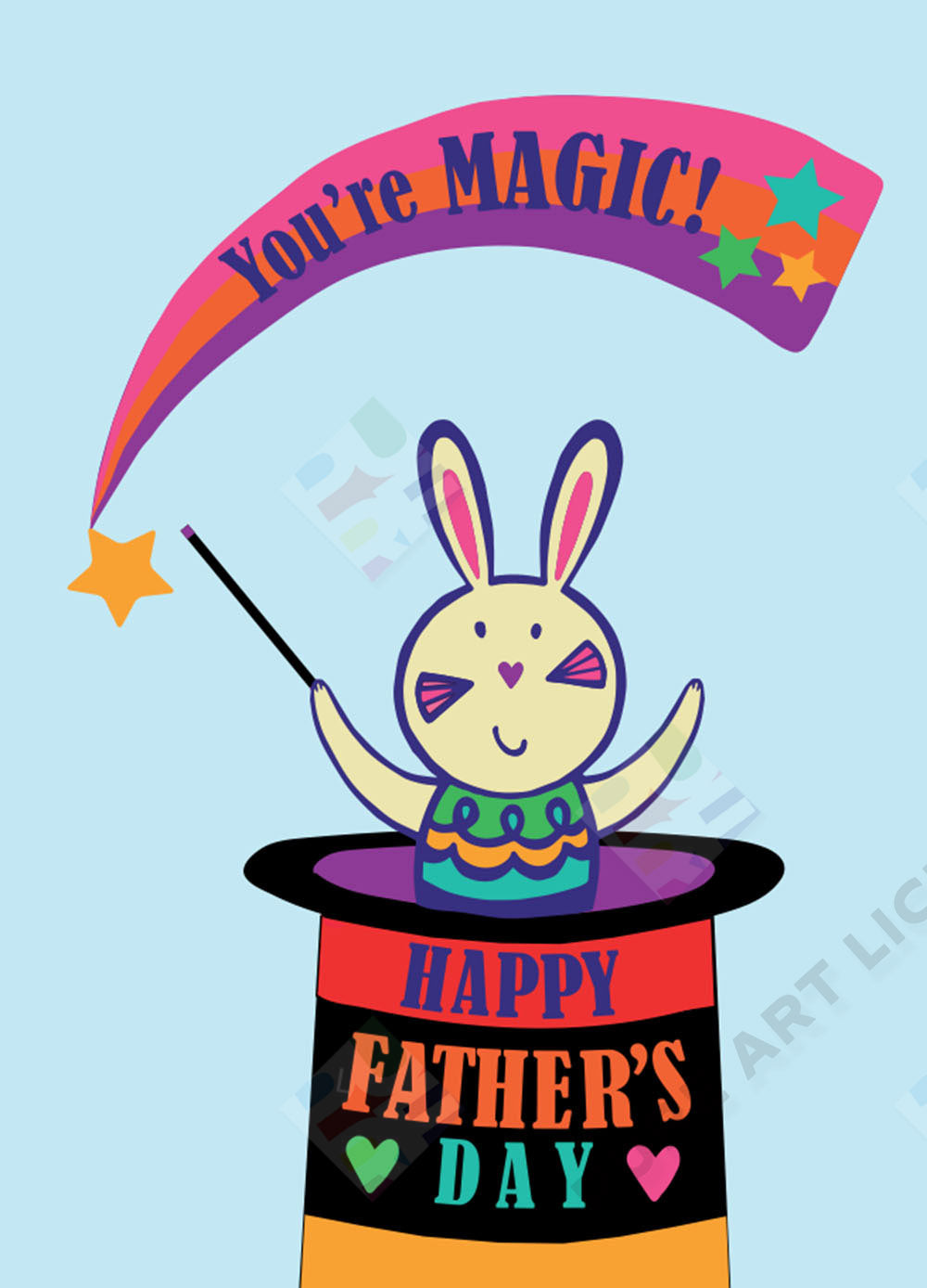 Happy Father's Day Design - Lucy Appleton is represented by Pure Art Licensing Agency - Greeting Card, Gift & Product Packaging Designs