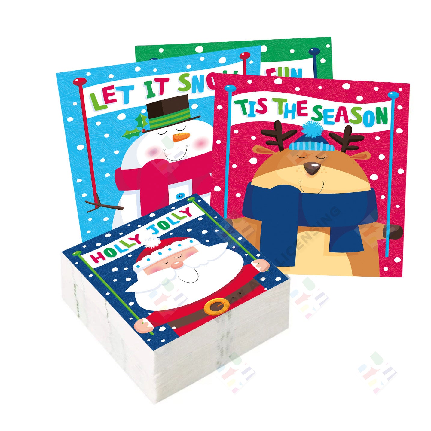 Find Christmas Art here - Snowman Artwork for Greeting Cards & Gift Bags - Sarah Pitt is represented by Pure Art Licensing Agency - Christmas Artwork for publishers and manufacturers worldwide - Pure Art Licensing supply artwork on flat fee / royalty / outright terms 