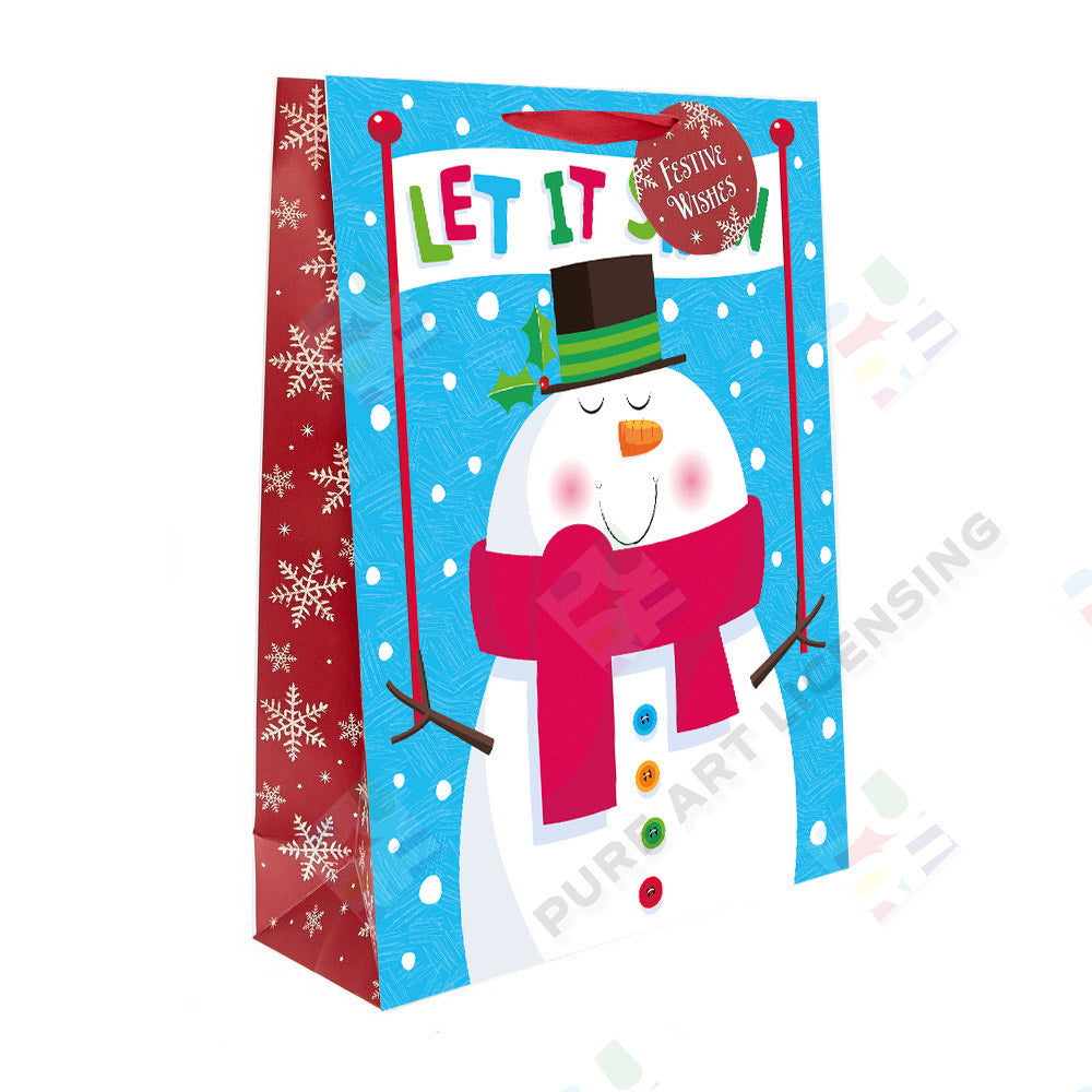 Snowman Artwork for Greeting Cards & Gift Bags - Sarah Pitt is represented by Pure Art Licensing Agency - Christmas Artwork for publishers and manufacturers worldwide - Pure Art Licensing supply artwork on flat fee / royalty / outright terms - Find Christmas Art here