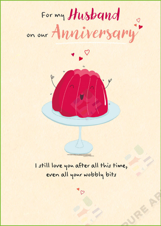 Anniversary Humour Card Design by Cory Reid - Pure Art Licensing & Surface Design Agency