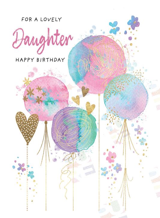 Birthday Balloons Design for Greeting Cards - Ally Marie is represented by Pure Art Licensing Agency - Greeting Card Designer