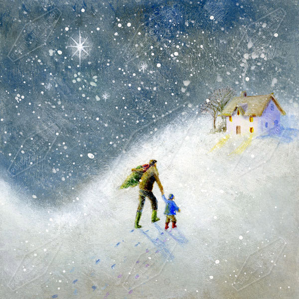 00010923JPA- Jan Pashley is represented by Pure Art Licensing Agency - Christmas Greeting Card Design