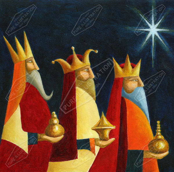 00010926JPA- Jan Pashley is represented by Pure Art Licensing Agency - Christmas Greeting Card Design