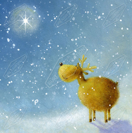 00010937JPA- Jan Pashley is represented by Pure Art Licensing Agency - Christmas Greeting Card Design