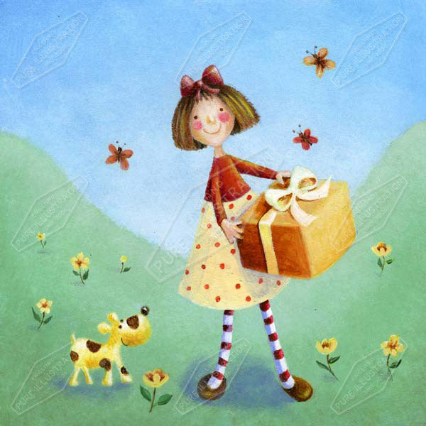 00010957JPA- Jan Pashley is represented by Pure Art Licensing Agency - Birthday Greeting Card Design