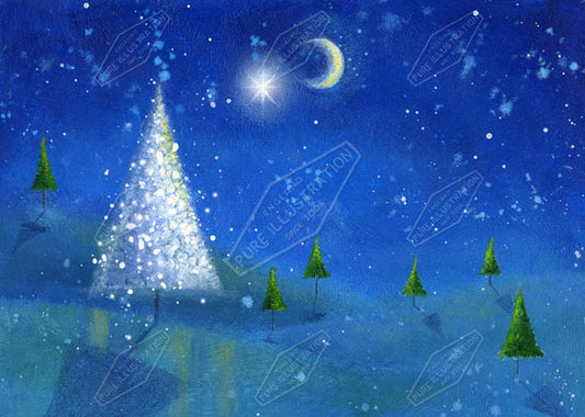 00010995JPA- Jan Pashley is represented by Pure Art Licensing Agency - Christmas Greeting Card Design