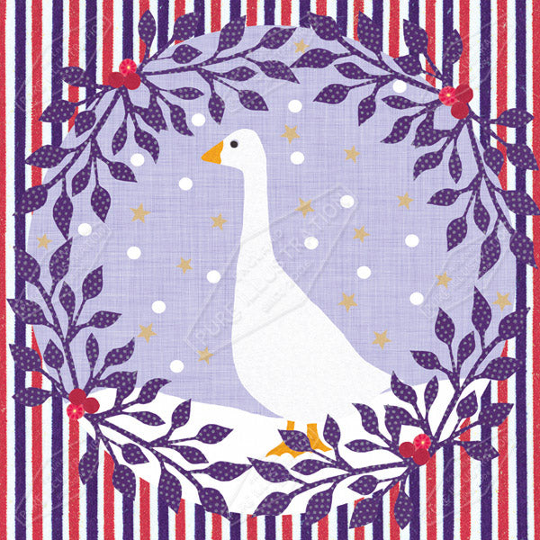 00015047SSN- Sian Summerhayes is represented by Pure Art Licensing Agency - Christmas Greeting Card Design