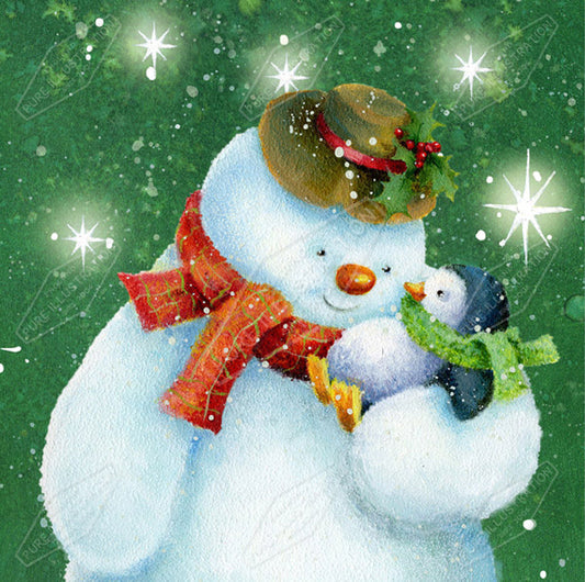 00015516JPA- Jan Pashley is represented by Pure Art Licensing Agency - Christmas Greeting Card Design