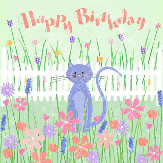 00020313SSN- Sian Summerhayes is represented by Pure Art Licensing Agency - Birthday Greeting Card Design