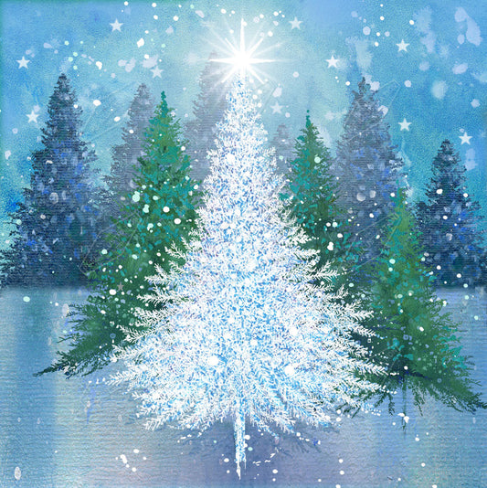 00020805JPA- Jan Pashley is represented by Pure Art Licensing Agency - Christmas Greeting Card Design