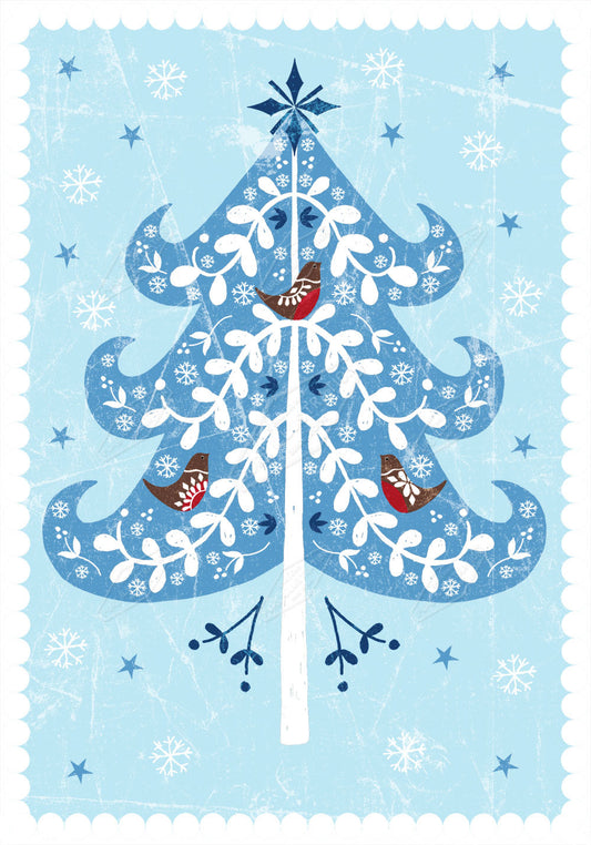 00021422SSN- Sian Summerhayes is represented by Pure Art Licensing Agency - Christmas Greeting Card Design