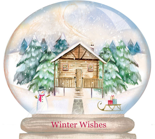 00022479DEV - Deva Evans is represented by Pure Art Licensing Agency - Christmas Greeting Card Design