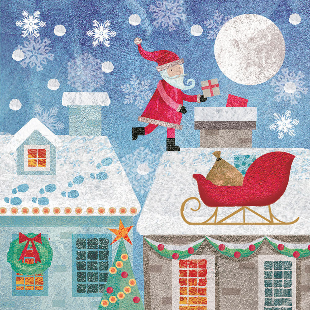 00023291DEV - Deva Evans is represented by Pure Art Licensing Agency - Christmas Greeting Card Design