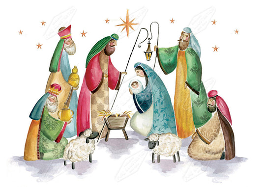 00023689DEV - Deva Evans is represented by Pure Art Licensing Agency - Christmas Greeting Card Design