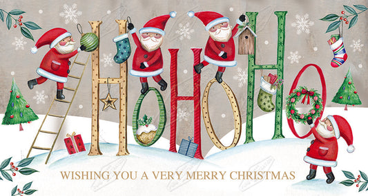 00023929DEV - Deva Evans is represented by Pure Art Licensing Agency - Christmas Greeting Card Design