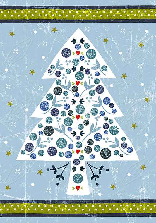 00024245SSN- Sian Summerhayes is represented by Pure Art Licensing Agency - Christmas Greeting Card Design