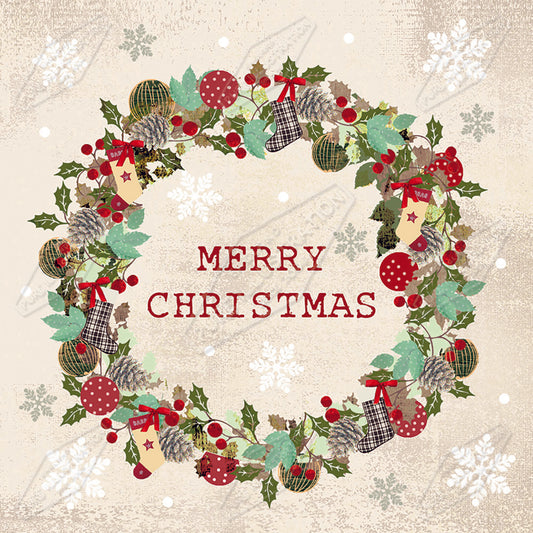 00024811DEV - Deva Evans is represented by Pure Art Licensing Agency - Christmas Greeting Card Design