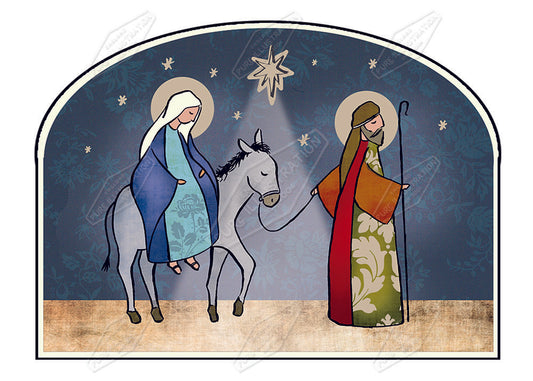 00025929DEV - Deva Evans is represented by Pure Art Licensing Agency - Christmas Greeting Card Design