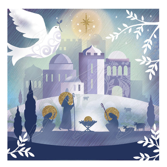 00026783DEV - Deva Evans is represented by Pure Art Licensing Agency - Christmas Greeting Card Design