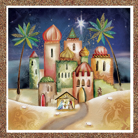 00026788DEV - Deva Evans is represented by Pure Art Licensing Agency - Christmas Greeting Card Design