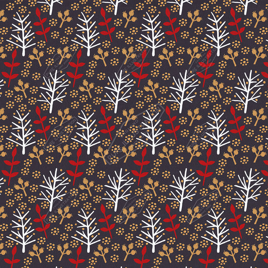 00027247SSN- Sian Summerhayes is represented by Pure Art Licensing Agency - Christmas Pattern Design