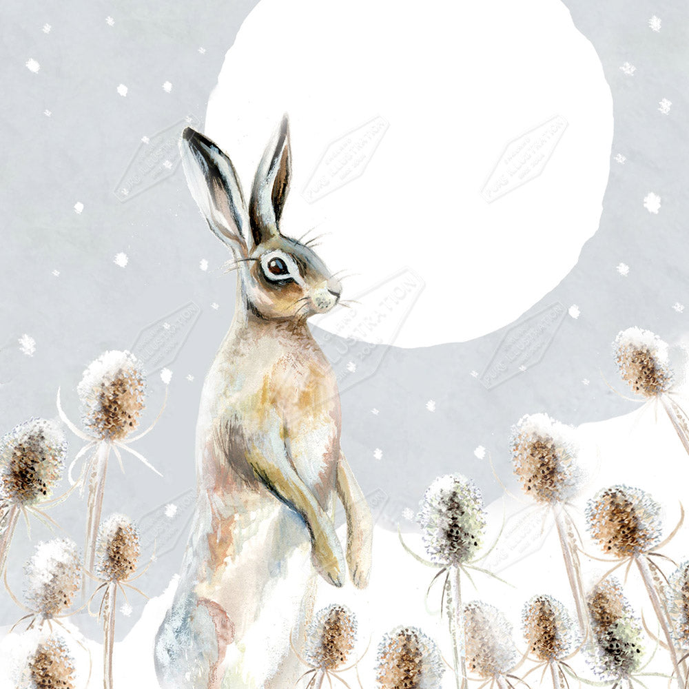 00027301DEV - Deva Evans is represented by Pure Art Licensing Agency - Christmas Greeting Card Design