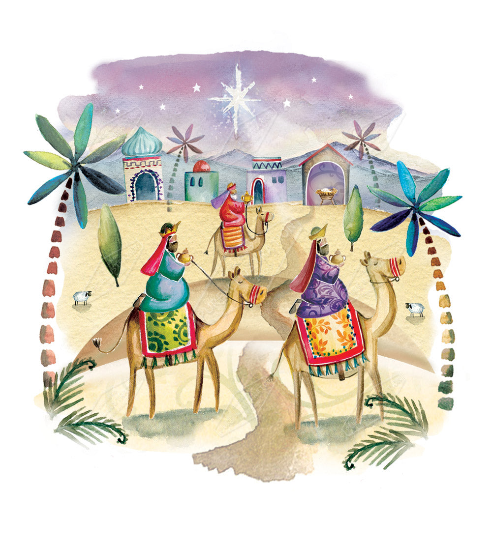 00027369DEV - Deva Evans is represented by Pure Art Licensing Agency - Christmas Greeting Card Design