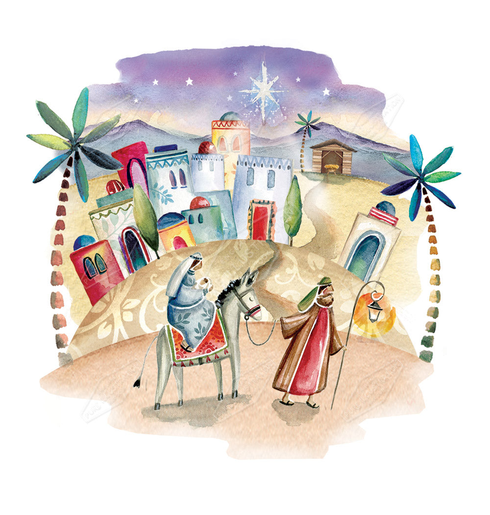 00027371DEV - Deva Evans is represented by Pure Art Licensing Agency - Christmas Greeting Card Design