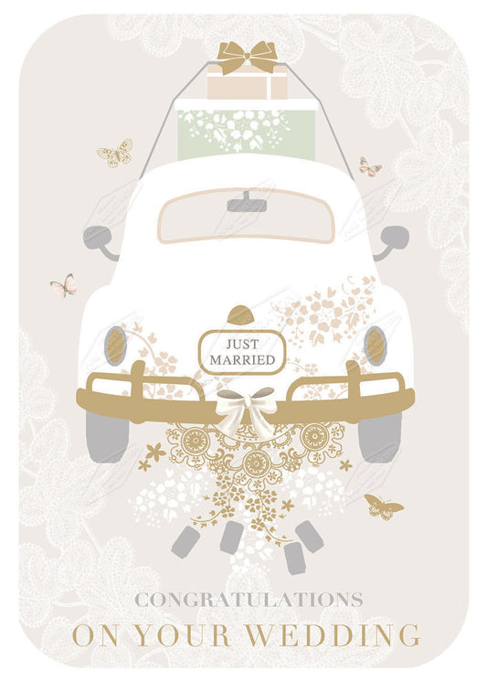 00027957DEV - Deva Evans is represented by Pure Art Licensing Agency - Wedding Greeting Card Design