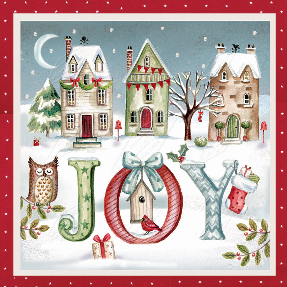 00028456DEV - Deva Evans is represented by Pure Art Licensing Agency - Christmas Greeting Card Design