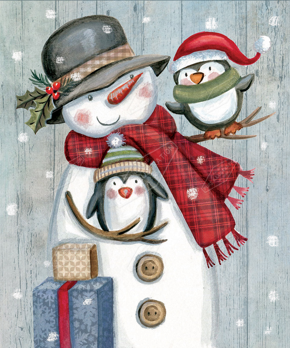 00028508DEV - Deva Evans is represented by Pure Art Licensing Agency - Christmas Greeting Card Design