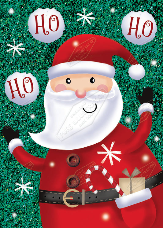 00029446DEV - Deva Evans is represented by Pure Art Licensing Agency - Christmas Greeting Card Design