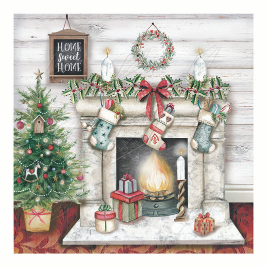 00029667DEV - Deva Evans is represented by Pure Art Licensing Agency - Christmas Greeting Card Design