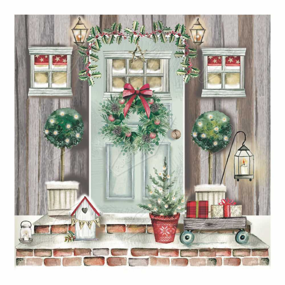 00029668DEV - Deva Evans is represented by Pure Art Licensing Agency - Christmas Greeting Card Design