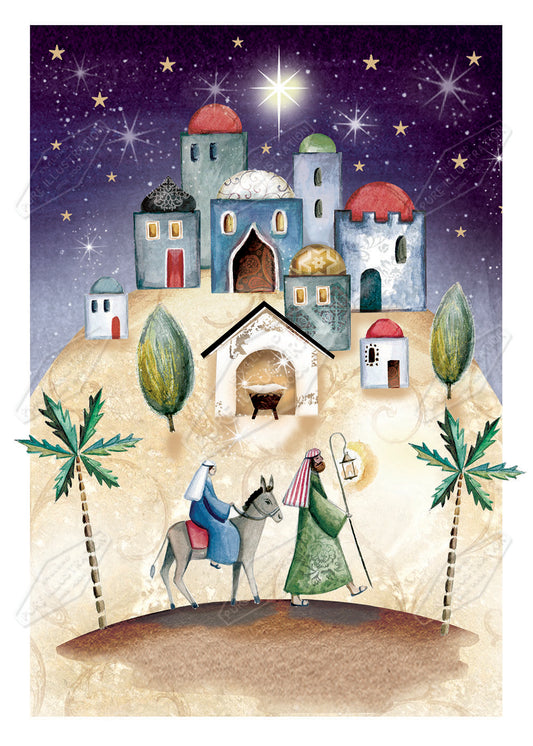 00029777DEV - Deva Evans is represented by Pure Art Licensing Agency - Christmas Greeting Card Design