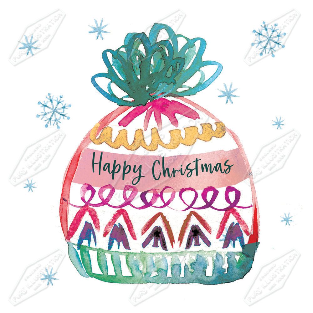 00029933DEV - Deva Evans is represented by Pure Art Licensing Agency - Christmas Greeting Card Design