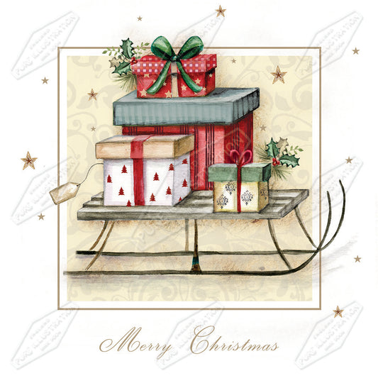 00029939DEV - Deva Evans is represented by Pure Art Licensing Agency - Christmas Greeting Card Design