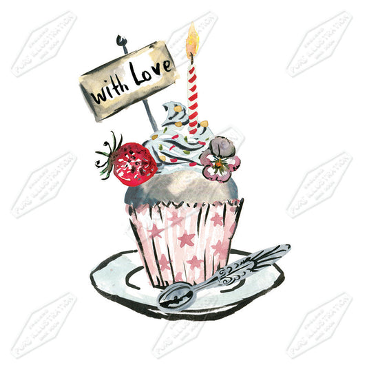 00030046DEV - Deva Evans is represented by Pure Art Licensing Agency - Birthday Greeting Card Design