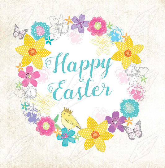 00032094AMC - Amanda McDonough is represented by Pure Art Licensing Agency - Easter Greeting Card Design