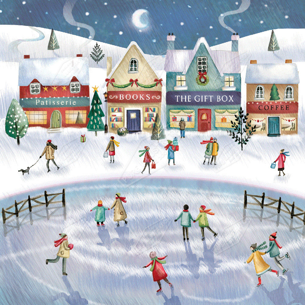 00032426DEV - Deva Evans is represented by Pure Art Licensing Agency - Christmas Greeting Card Design