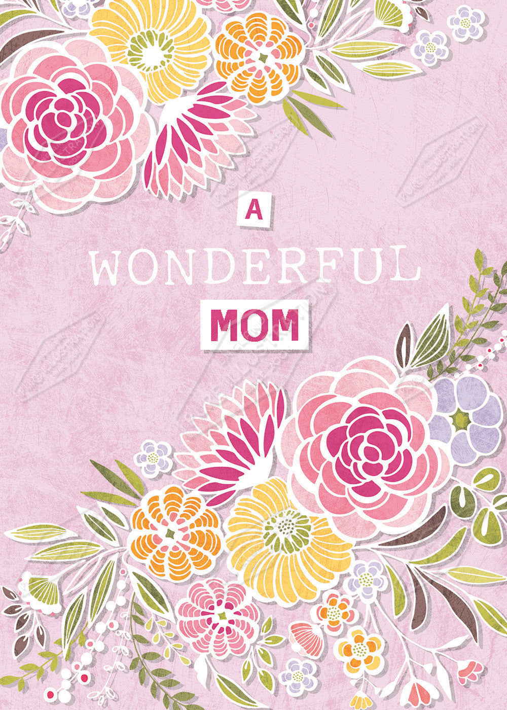 Mother's Day / Birthday Design by Gill Eggleston for Pure Art Licensing Agency & Surface Design Studio