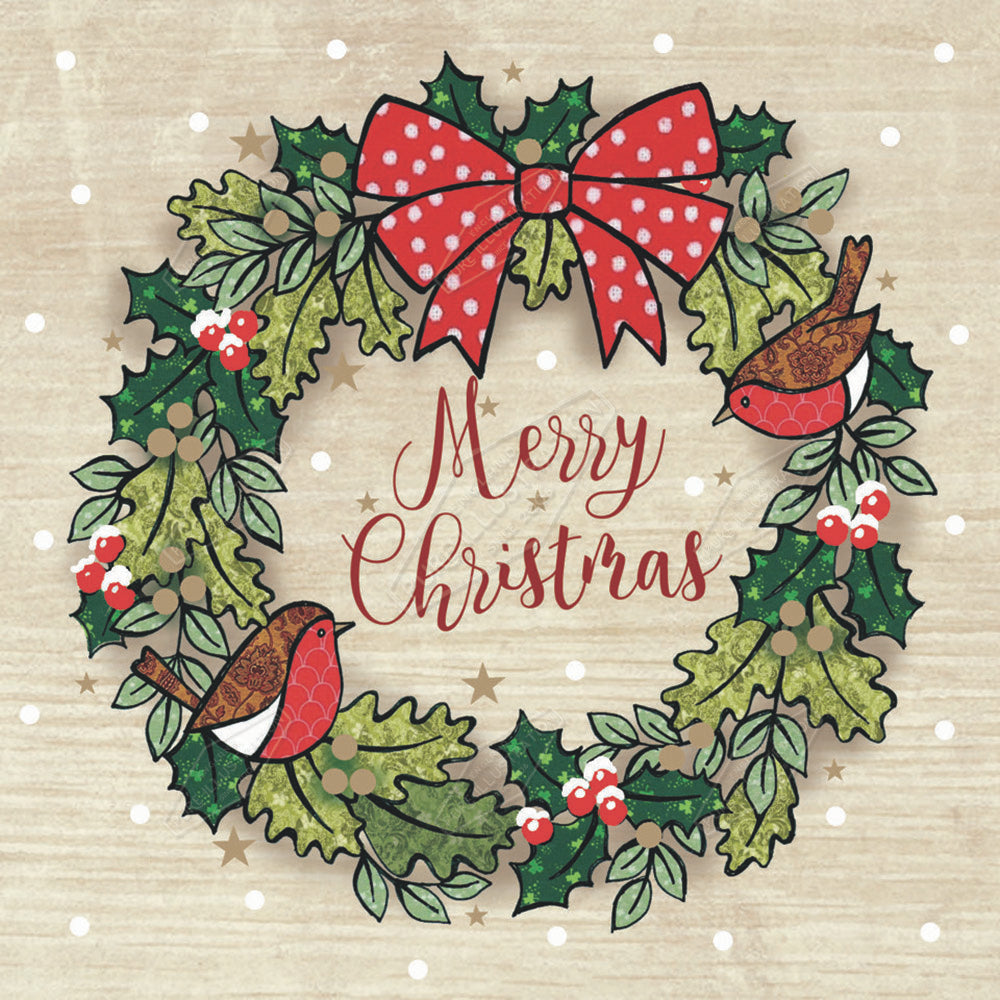 00033473DEV - Deva Evans is represented by Pure Art Licensing Agency - Christmas Greeting Card Design