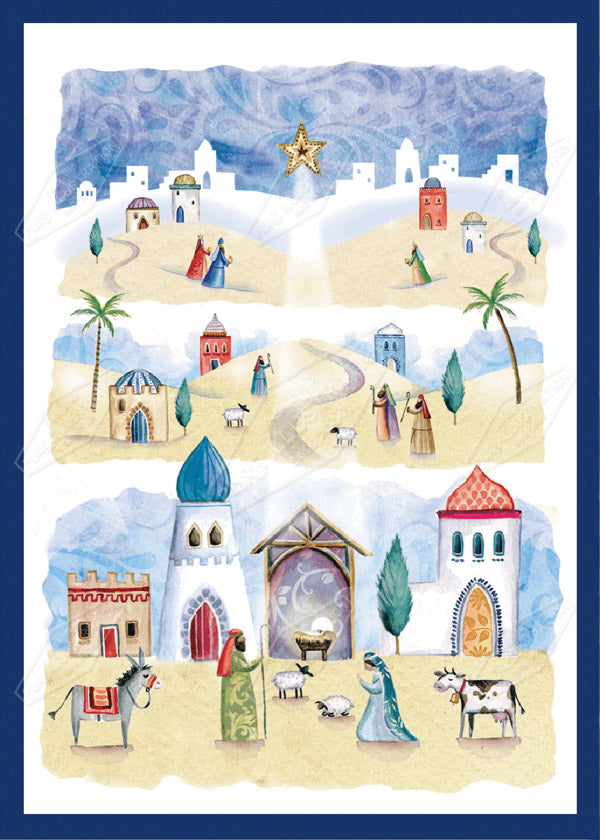 00034029DEV - Deva Evans is represented by Pure Art Licensing Agency - Christmas Greeting Card Design