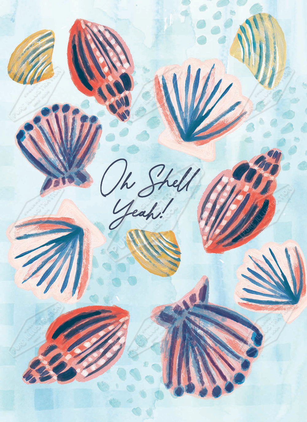 00034571SLA- Sarah Lake is represented by Pure Art Licensing Agency - Everyday Greeting Card Design