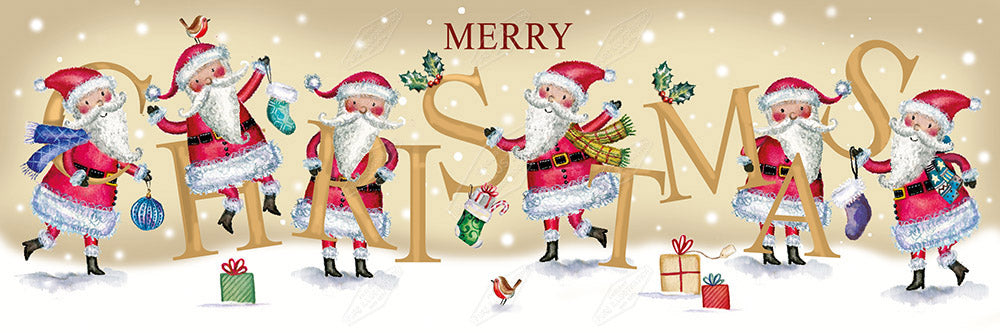 00034767DEV - Deva Evans is represented by Pure Art Licensing Agency - Christmas Greeting Card Design