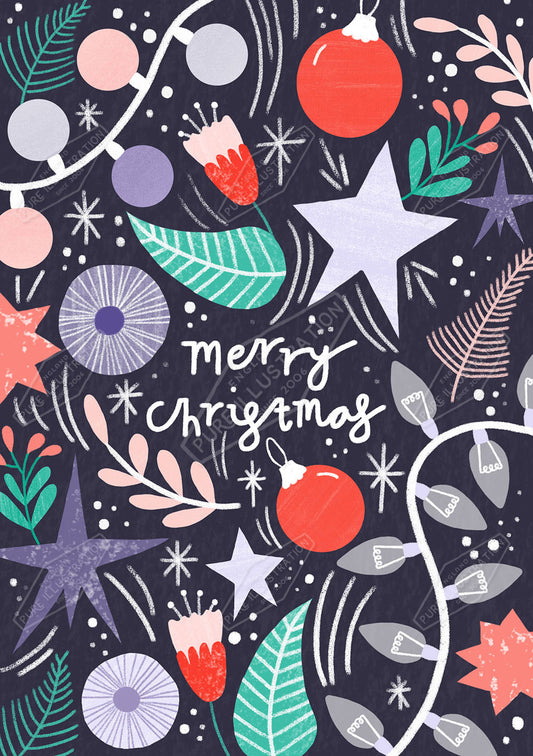 00034873LBR - Merry Christmas design by Leah Brideaux - Pure Art Licensing Agent