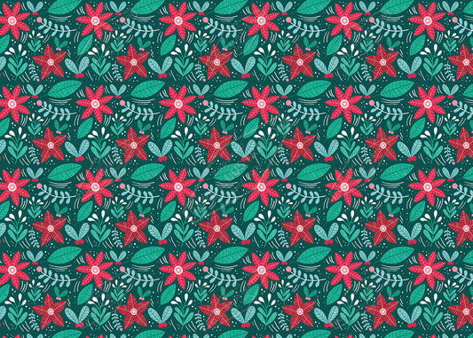 00035007LBR- Leah Brideaux is represented by Pure Art Licensing Agency - Christmas Pattern Design